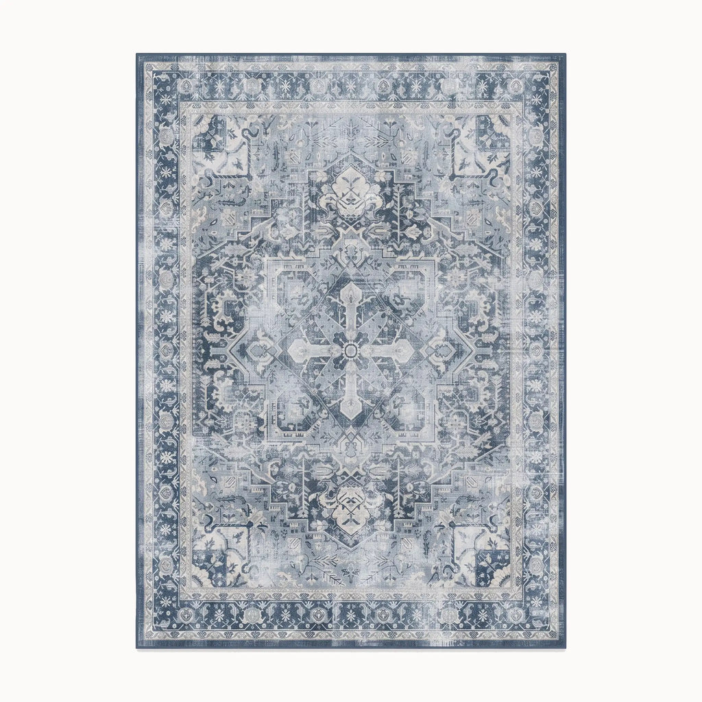 Kamran Admiral Blue Rug 8x10