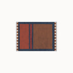 Nina Indigo and Rust Rug 3x5