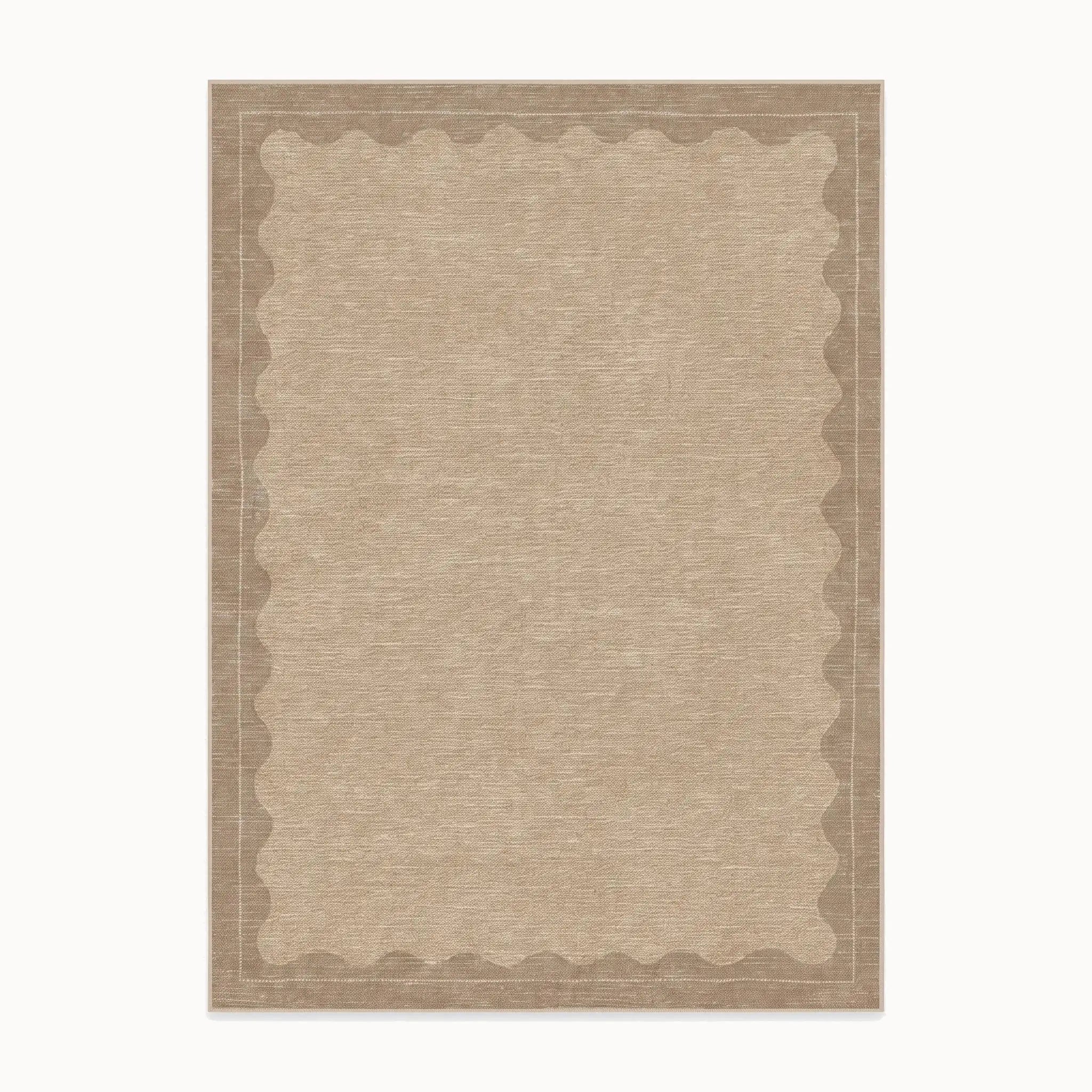 Orla Tan Rug in the 8 ft by 10 ft size
