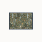 Owl and Willow Green Rug 3x5