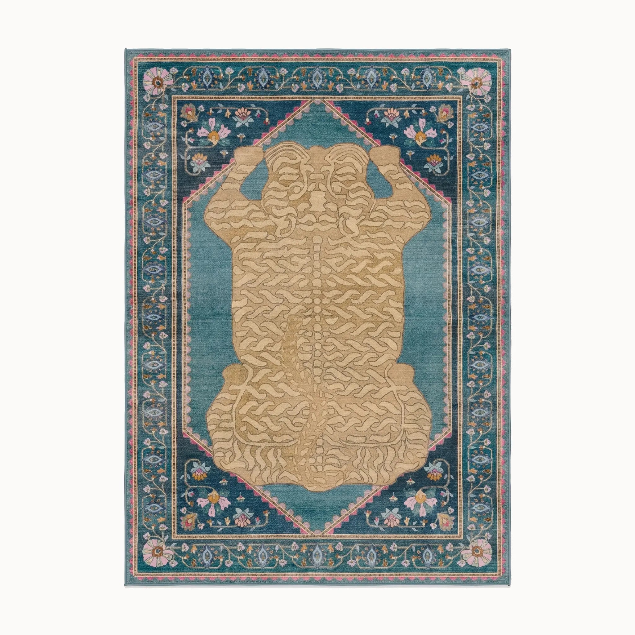 Tigris Blue Rug 8x10
