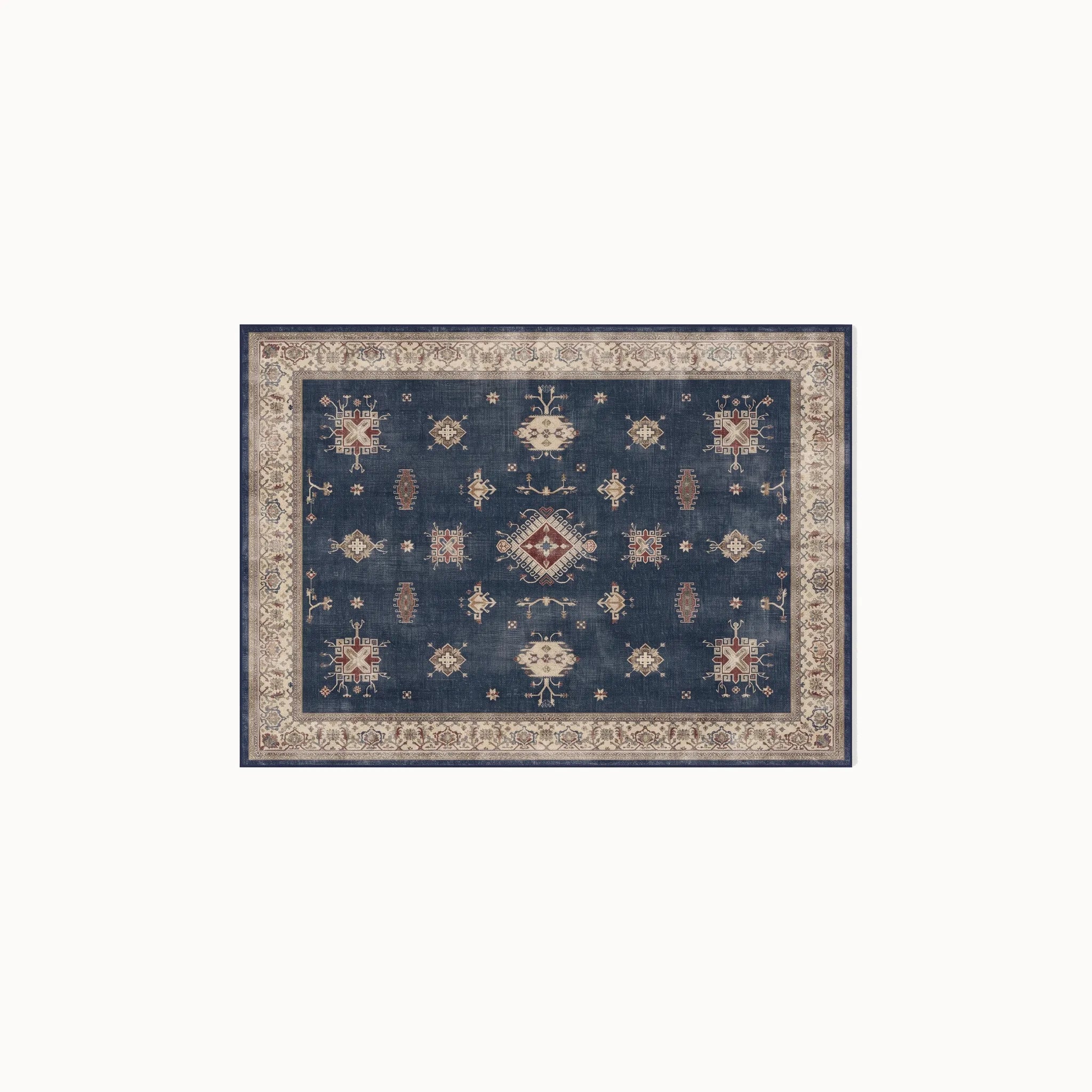 Verena Sapphire Blue Rug 3x5