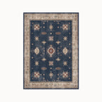 Verena Sapphire Blue Rug 5x7