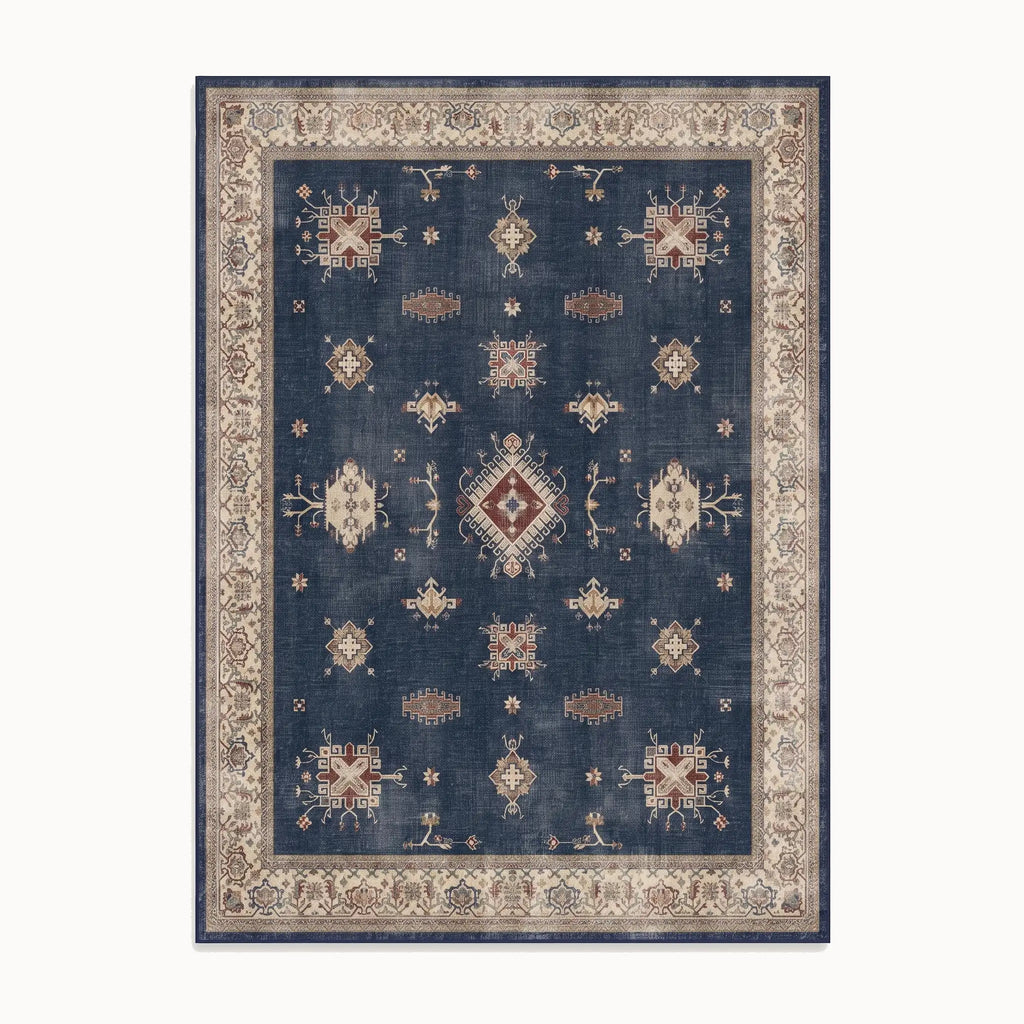 Verena Sapphire Blue Rug 8x10