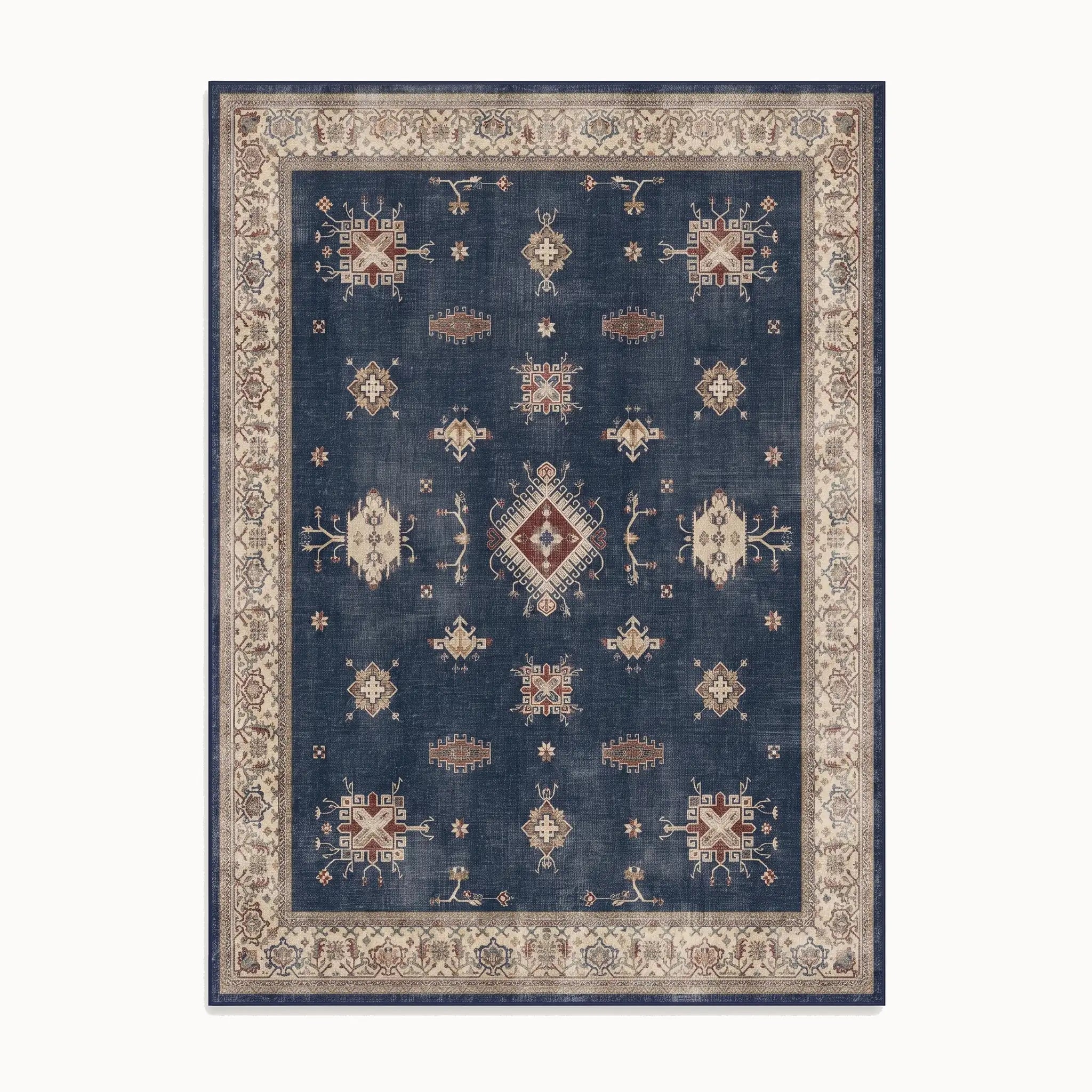 Verena Sapphire Blue Rug 8x10
