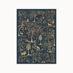 Wilder Blue Multicolor Rug 5x7
