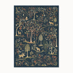 Wilder Blue Multicolor Rug 8x10